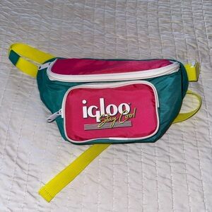 Retro igloo fanny pack